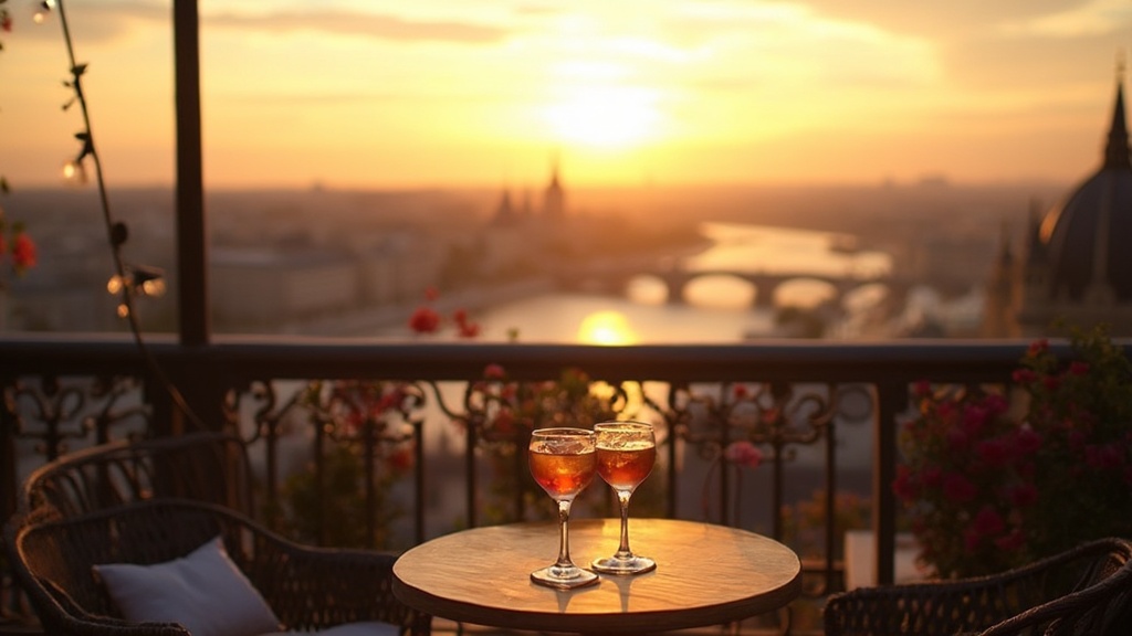 Top 10 Rooftop Bars in Budapest: Sky-High Drinks with Stunning Views